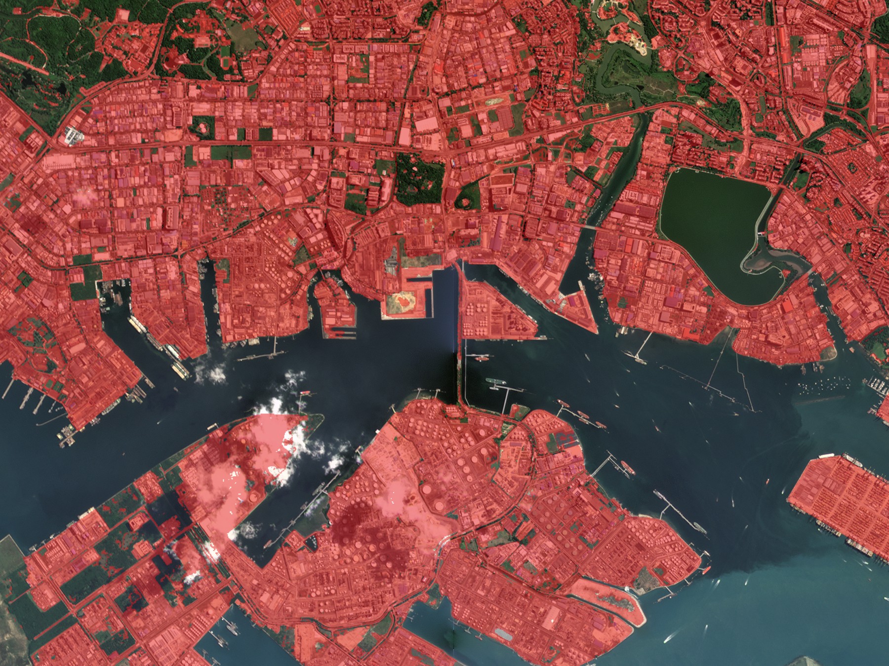 IO impervious surface map of Singapore